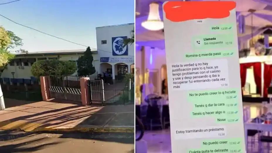 Una mujer se gastó en el casino $17 millones que eran para la fiesta de egresados del curso de su hija