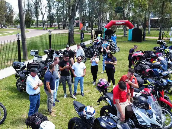 Segunda edición del Moto Asado en el Club Martín Pescador