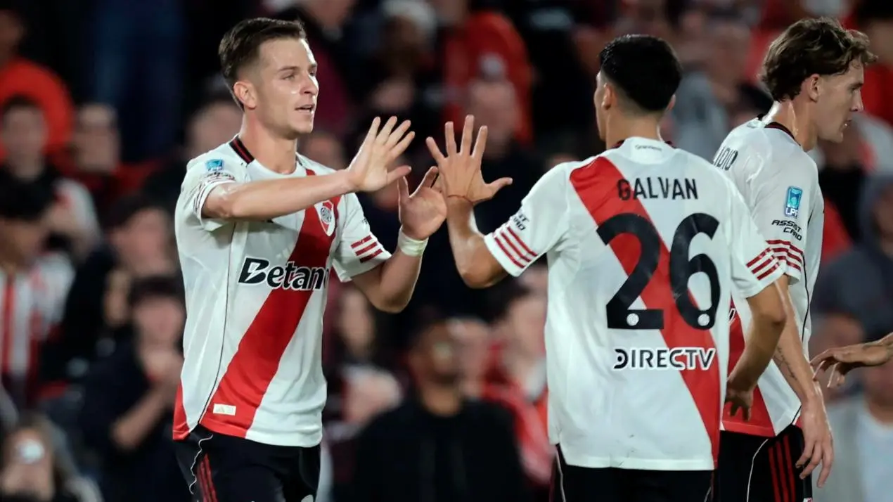 River le ganó 3 a 1 a Aldosivi en el Monumental