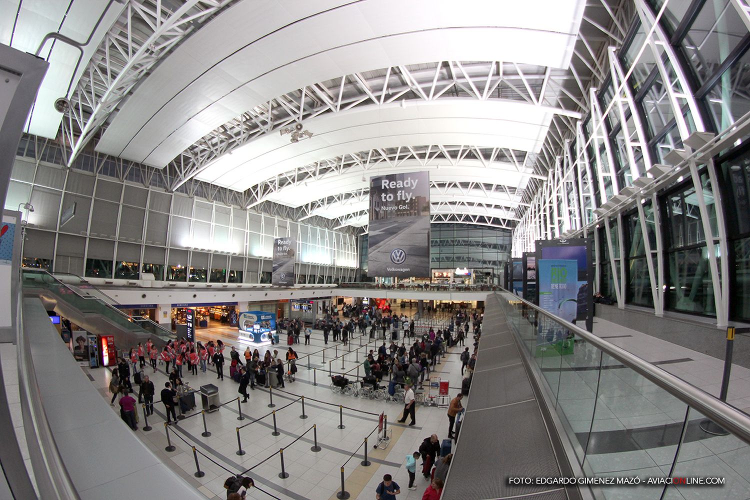 Los pasajeros eligen al aeropuerto de Ezeiza como uno de los 20 mejores del mundo