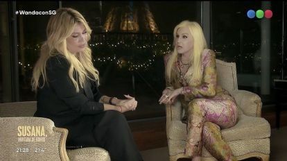 Wanda Nara vuelve al programa de Susana