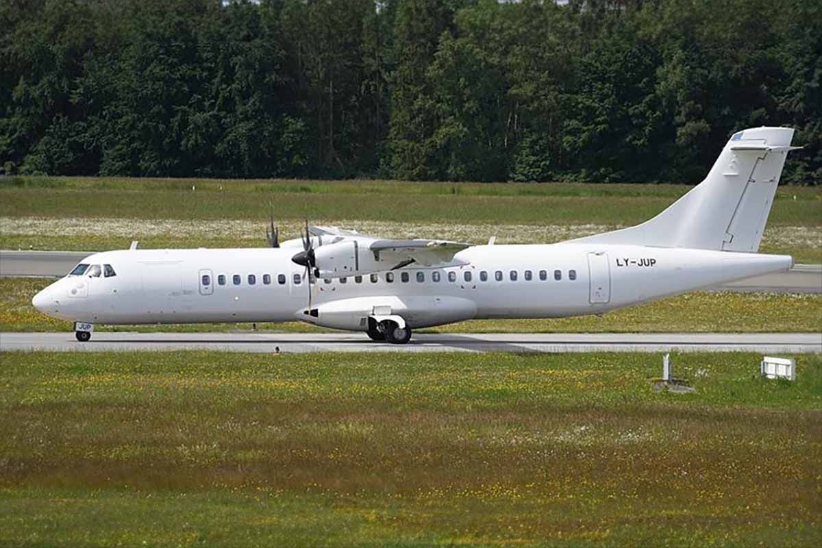 ATR 72-600 de TACV.