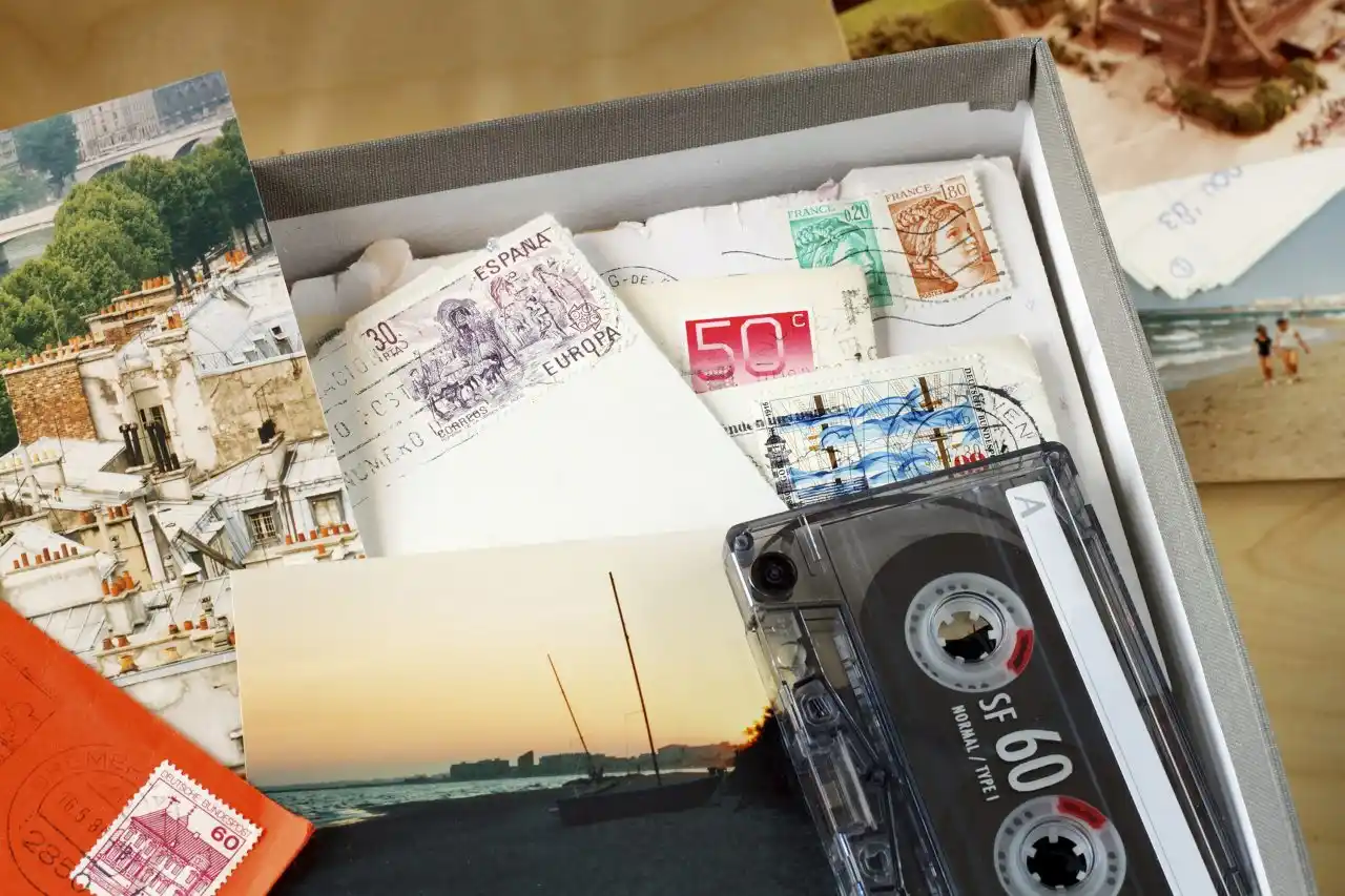 Cartas escritas en papel