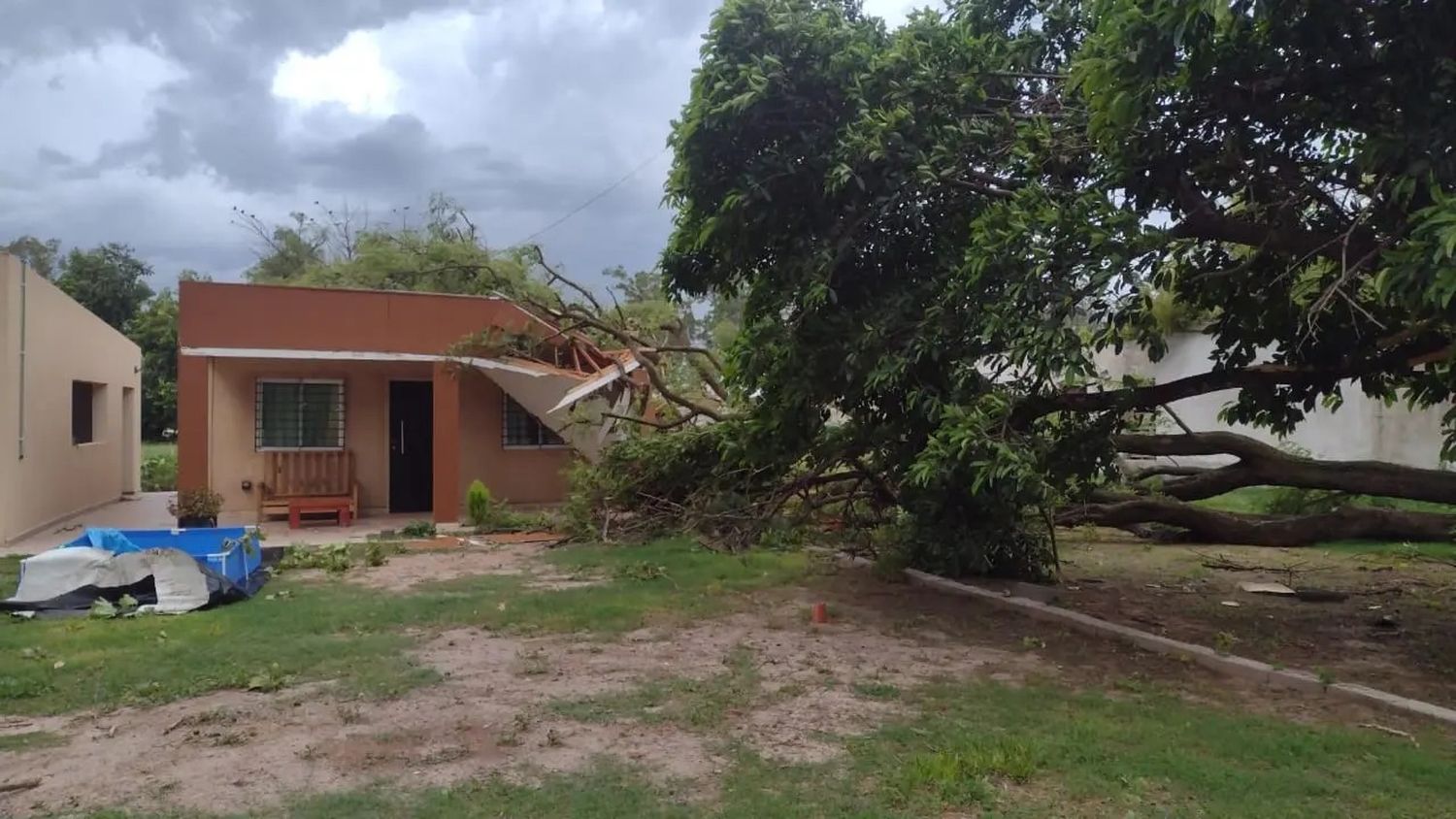 Tormenta en San Justo