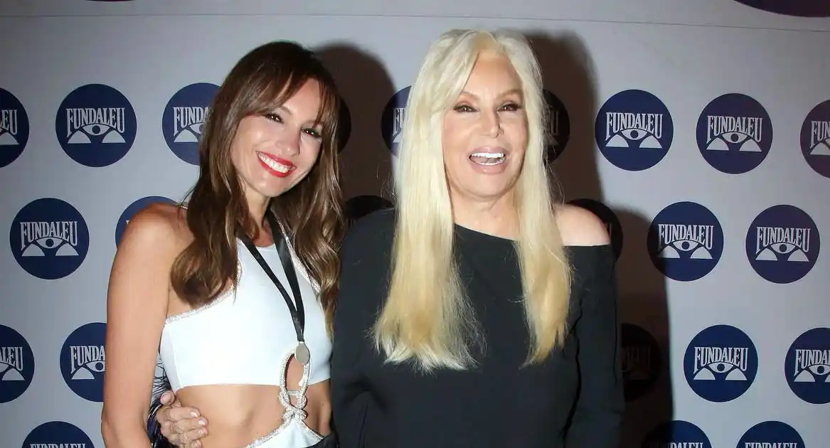 Juntas. Susana Giménez y Carolina Ardohain