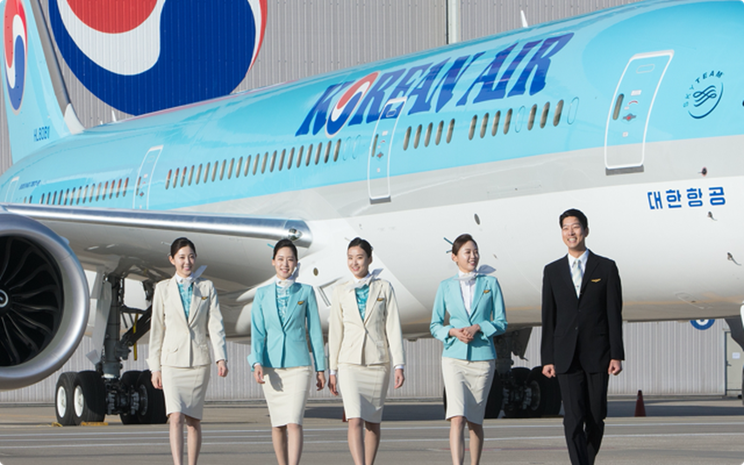 Korean Air celebra 50 años volando a Estados Unidos