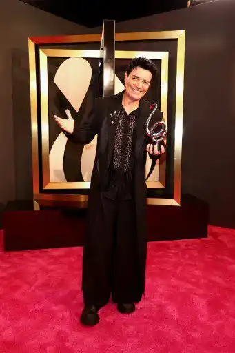 Chayanne reapareció en premios Lo Nuestro. Foto AFP