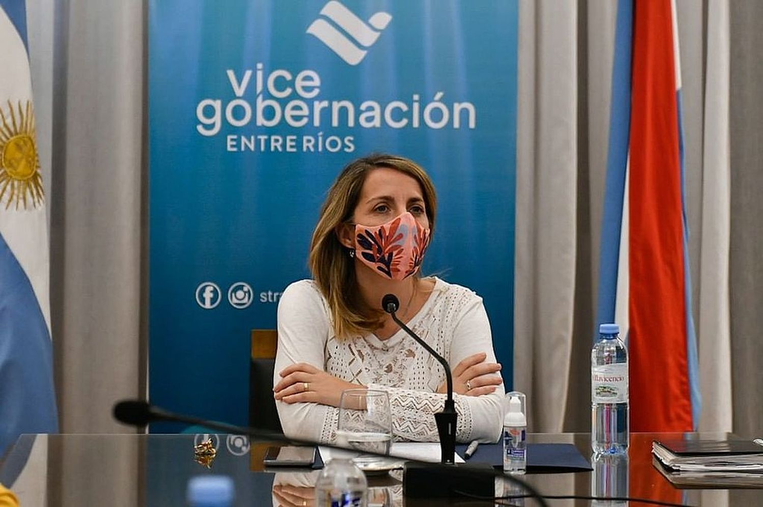 La vicegobernadora Laura Stratta confirmó que tiene coronavirus