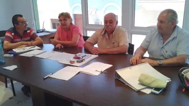 Della Giustina recibió a la Corporación para el Desarrollo
