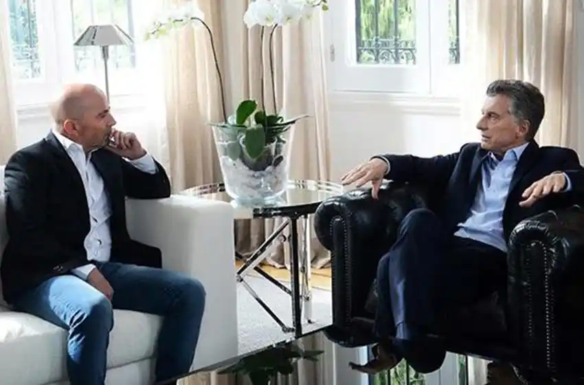 Almuerzo entre Macri y Sampaoli