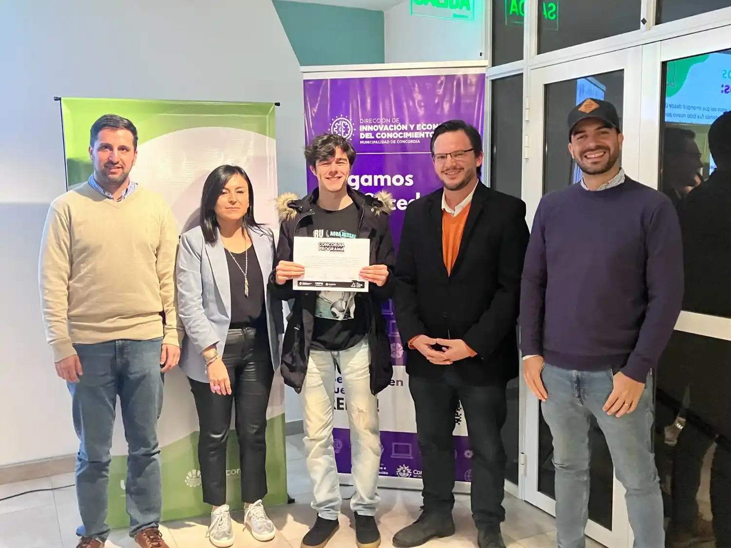 Más talentos concordienses certificados en la economía del conocimiento