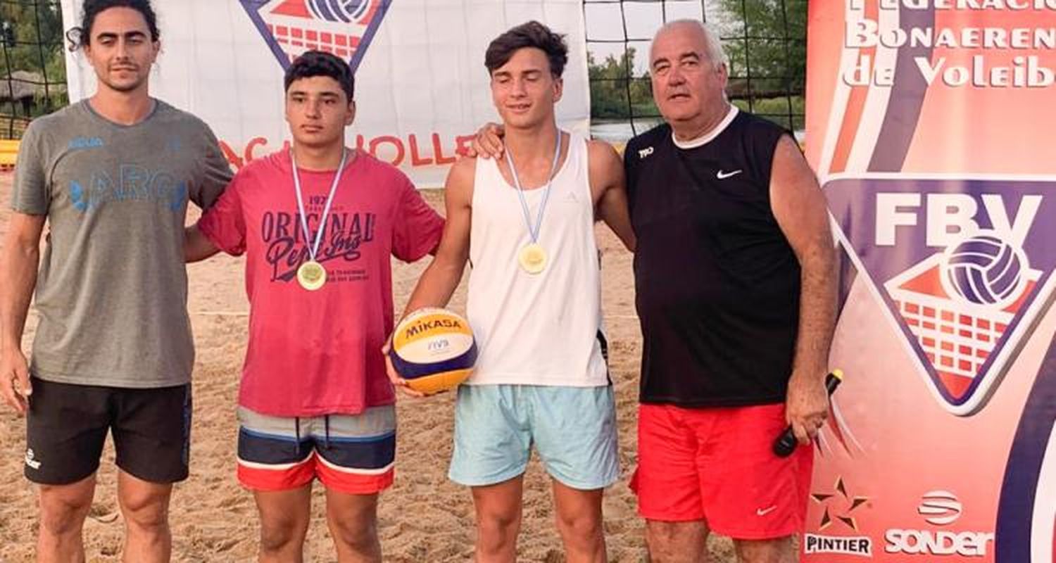 Pérez-Becerro ganaron la primera fecha del circuito de Beach Voley
