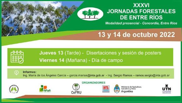 XXXVI Jornadas Forestales de Entre Ríos
