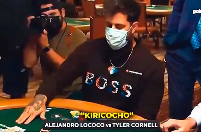 La argentinidad al palo: Papo, el rapero argentino que usó el kiricocho en plena definición de una partida de póker