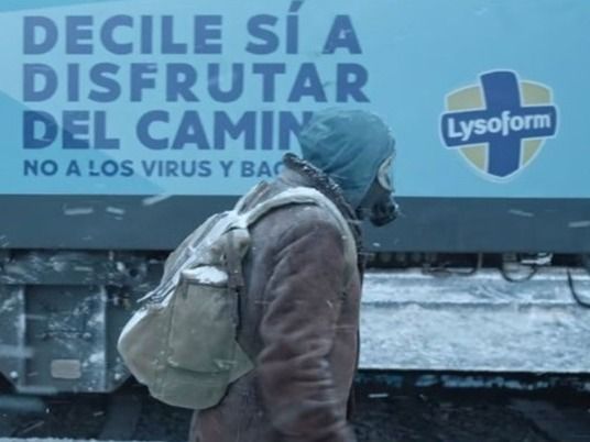 Lysoform es una de las marcas que aparecen en El Eternauta