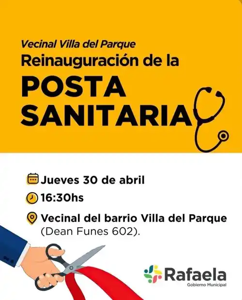 Reinaguran el centro de salud del barrio Villa del Parque