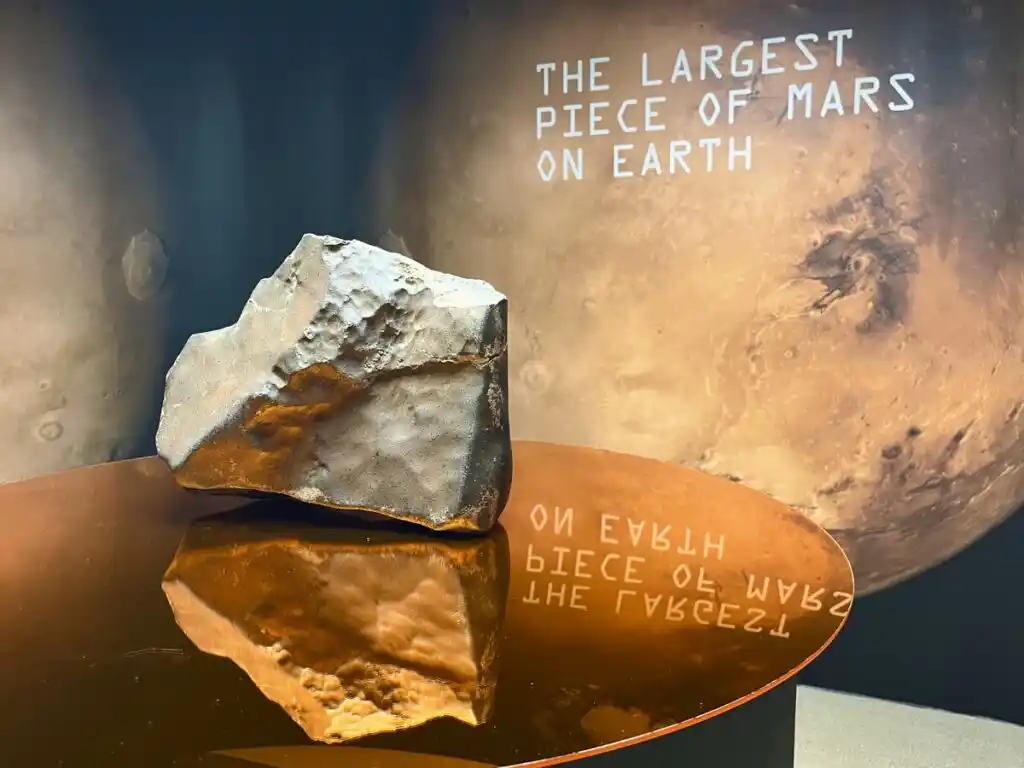 Récord en la subasta de la roca marciana más grande hallada en la Tierra: ¿cuántos millones de dólares pagaron?