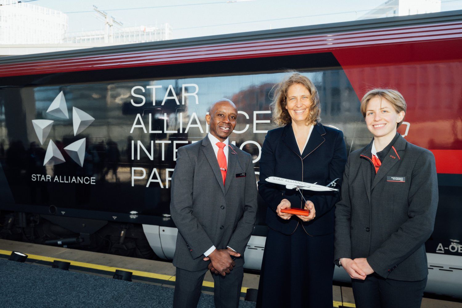 Star Alliance potencia la conectividad avión-tren en Austria