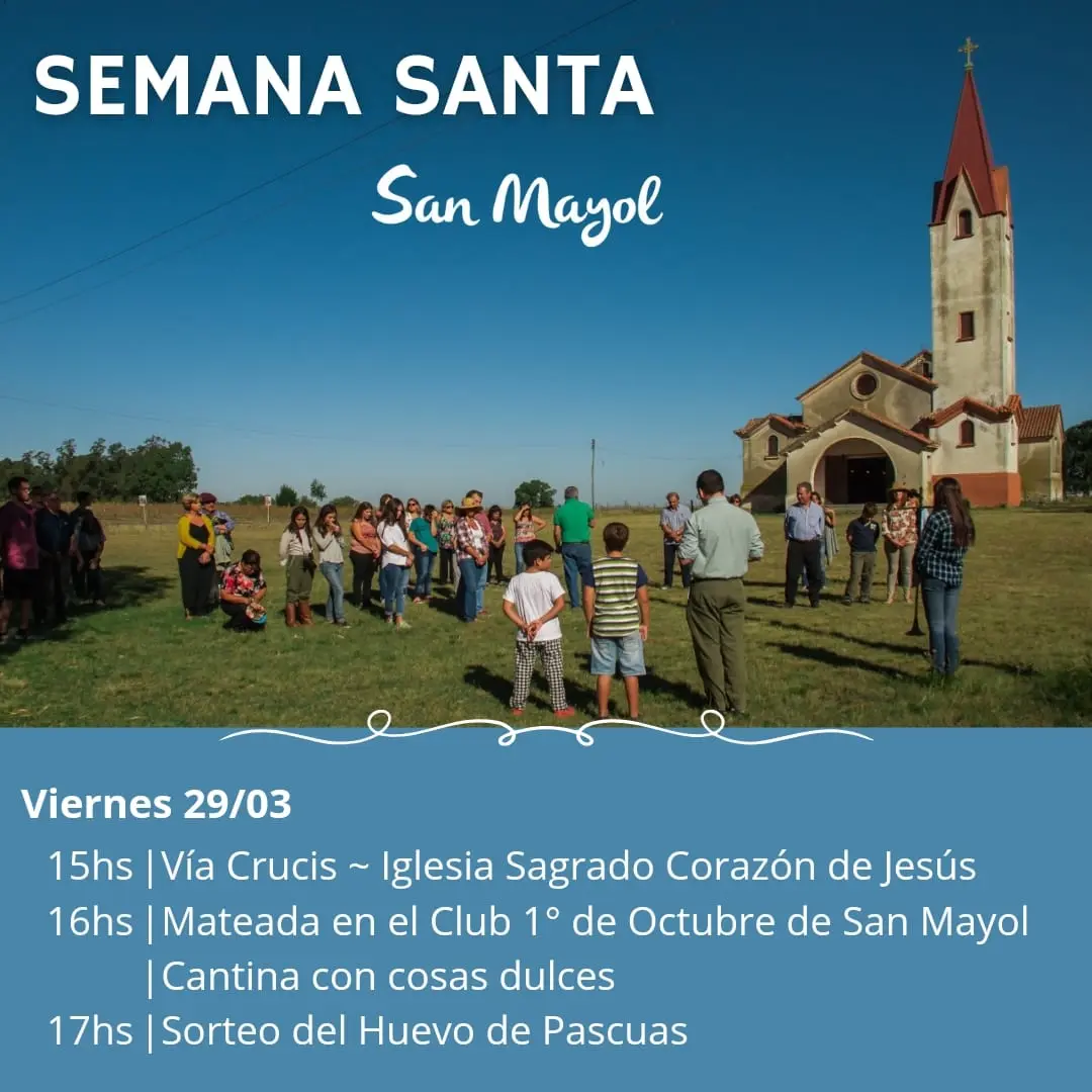 Invitan al Via Crucis en San Mayol este viernes