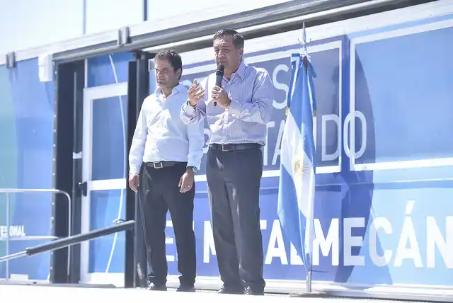 La Matanza: Finocchiaro inauguró curso de formación profesional en González Catán
