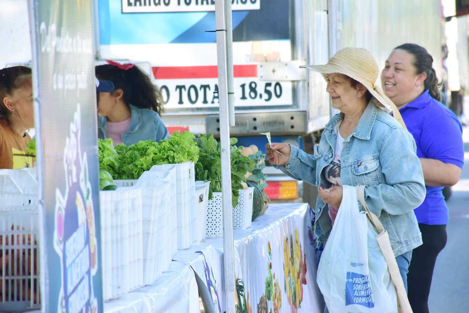 Soberanía Alimentaria comercializó más de
una tonelada de alimentos en Palo Santo