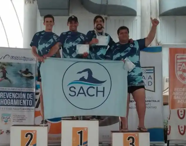 SACH participó del Primer Torneo Latinoamericano de Salvamento Acuático Deportivo