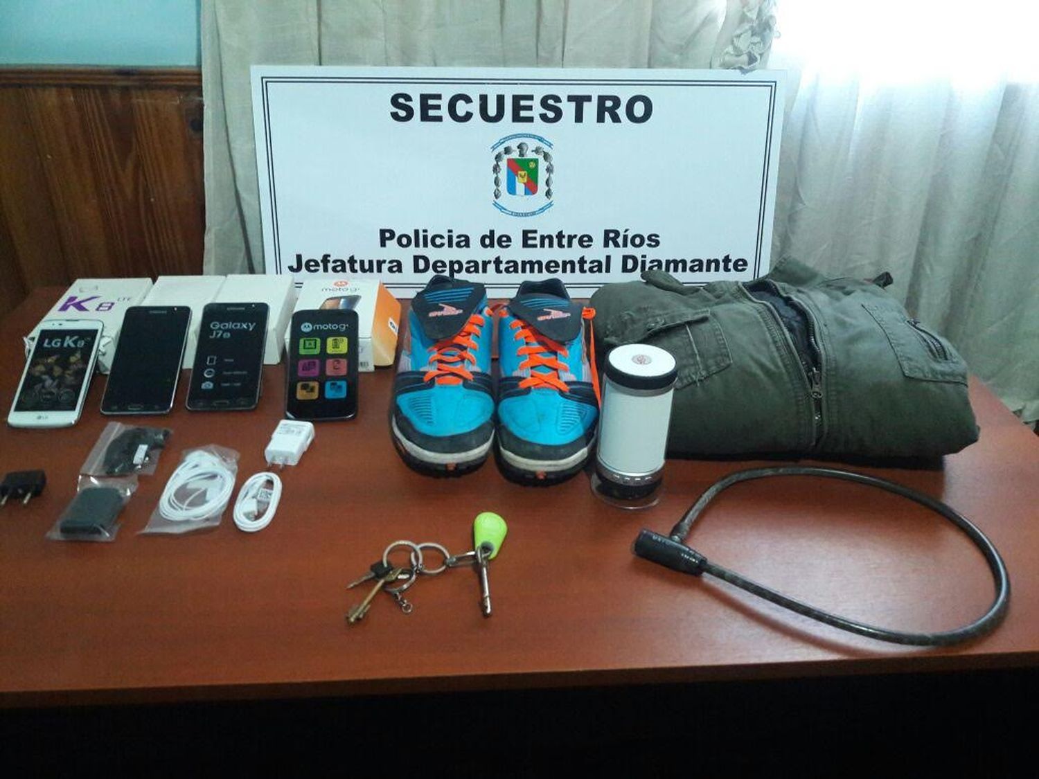 Robó en un local de informática pero lo descubrieron