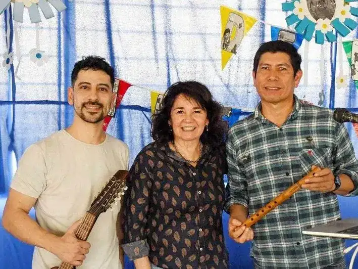 El programa Sonidos comunitarios visitó el
Centro Comunitario de La Nueva Formosa
