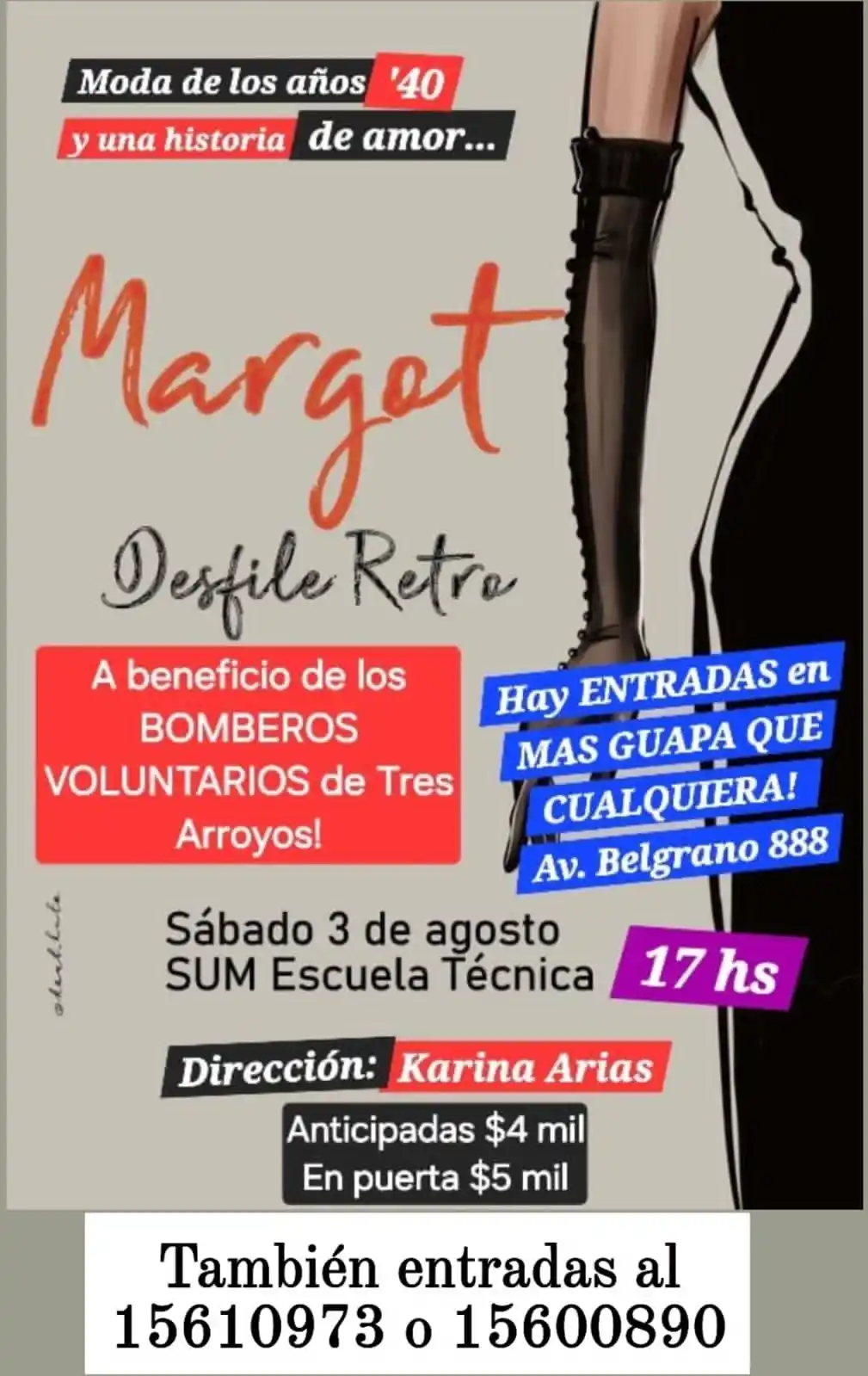 Margot : Desfile retro y una historia de amor