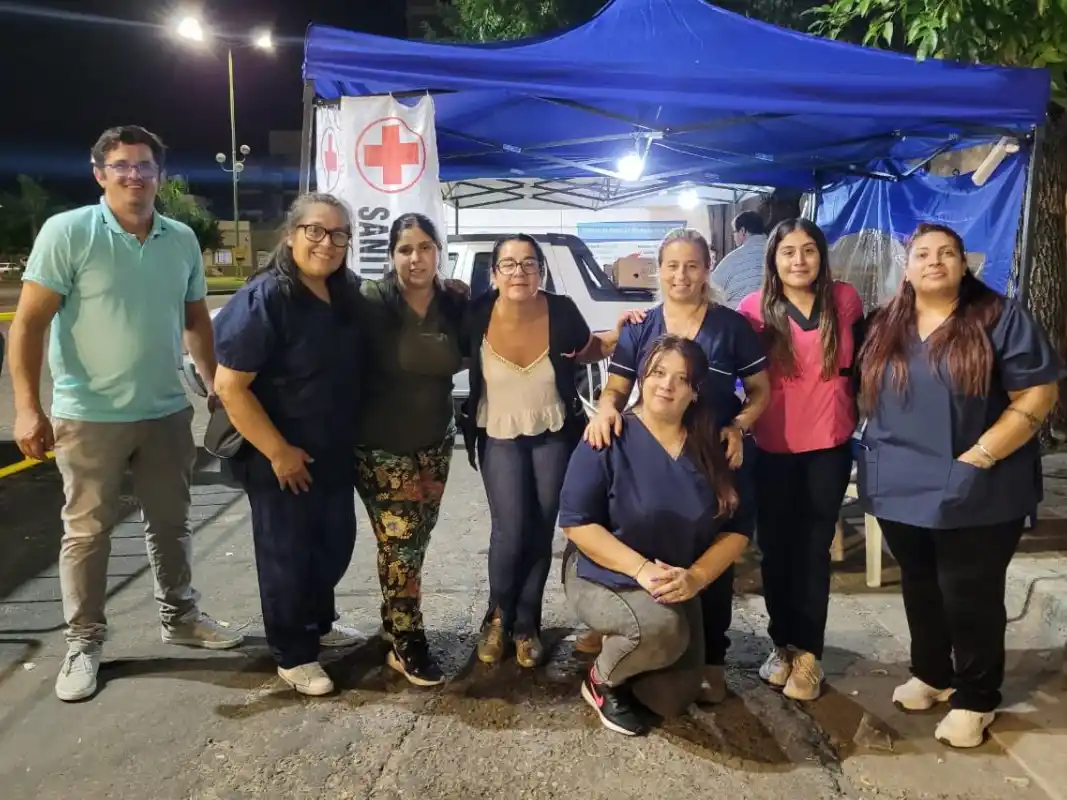 Instalaron un puesto de salud comunitaria en los Corsos Matecito