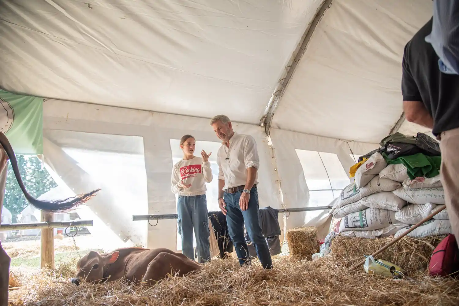 Nogoyá: Frigerio recorrió la Expo de la Leche y destacó el rol clave del sector productivo