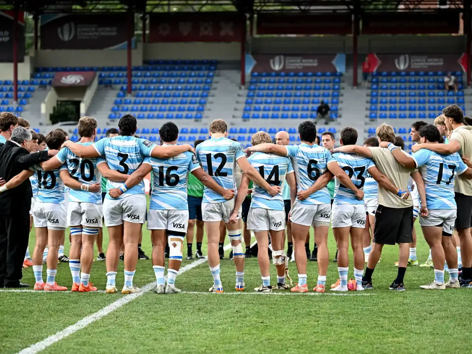 Los Pumitas finalizaron 8° en el Mundial M20 que se jugó en Georgia. Foto: Los Pumiats