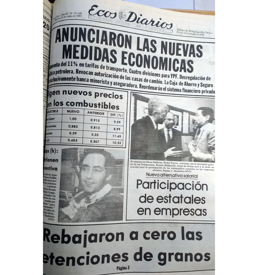 Martes 21 de julio de 1987