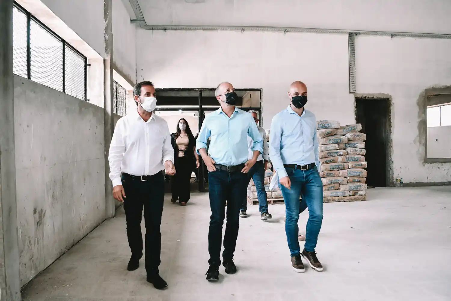 Escobar tendrá una nueva escuela: "es emblemática", dijo Sujarchuk en compañía de Ramil e Insaurralde