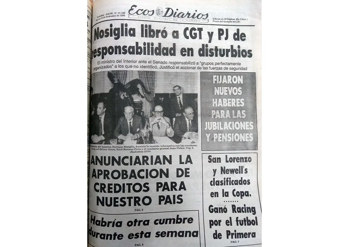 Martes 13 de septiembre de 1988