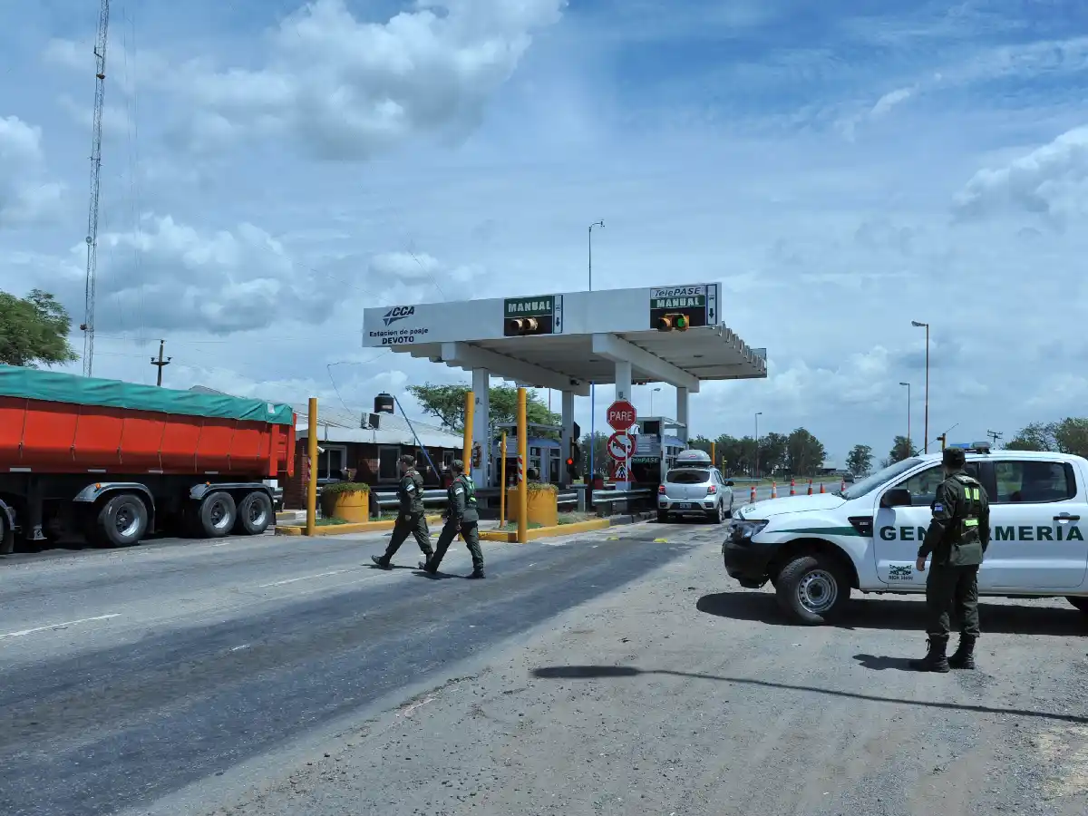 Todos los detalles del narco operativo en el peaje 