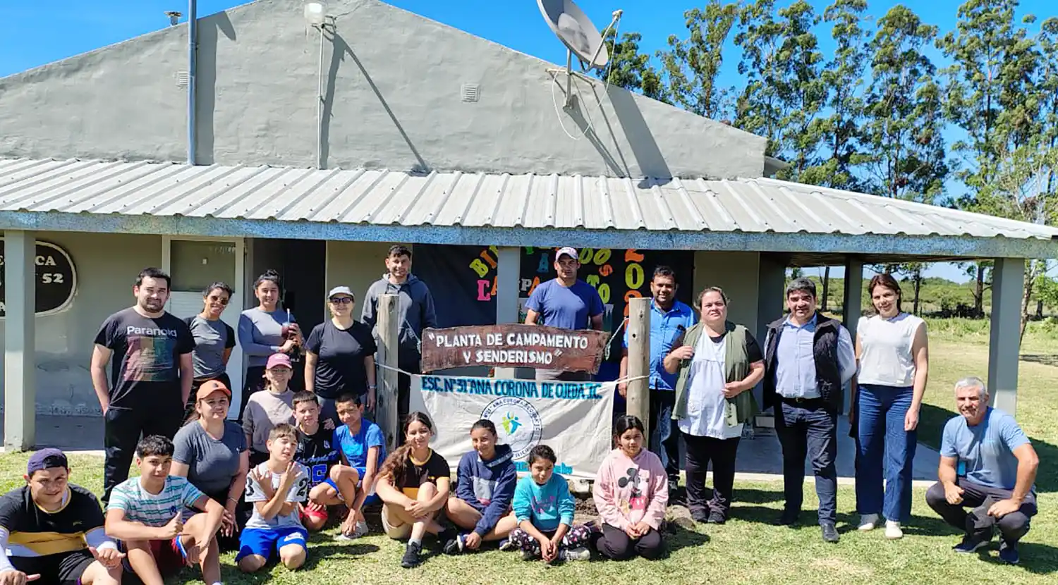 La nueva planta campamentil de Feliciano tuvo su primer acampe