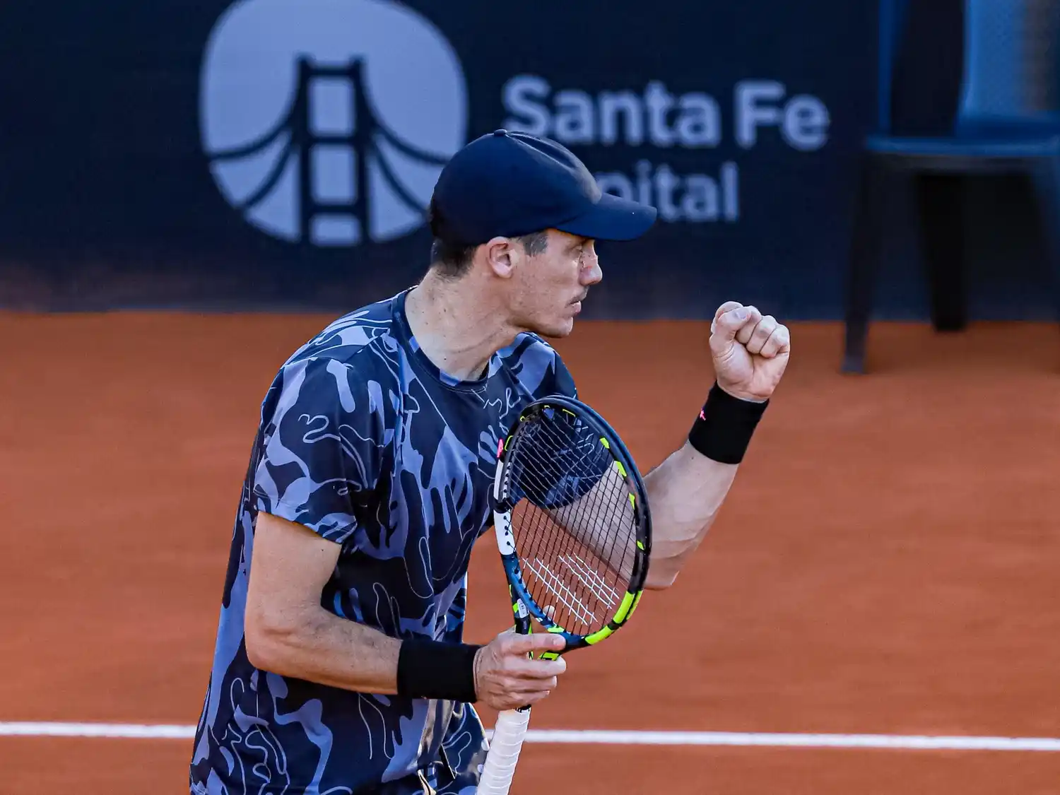 El santafesino Facundo Bagnis buscará los cuartos ante  Foto:IG:F.Bagnis