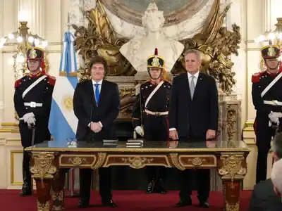 El Presidente puso en funciones al nuevo canciller.