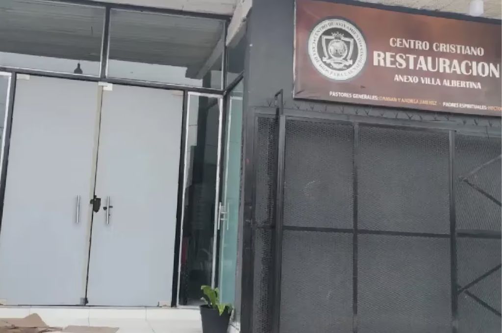 Iglesia donde fue herida la nena