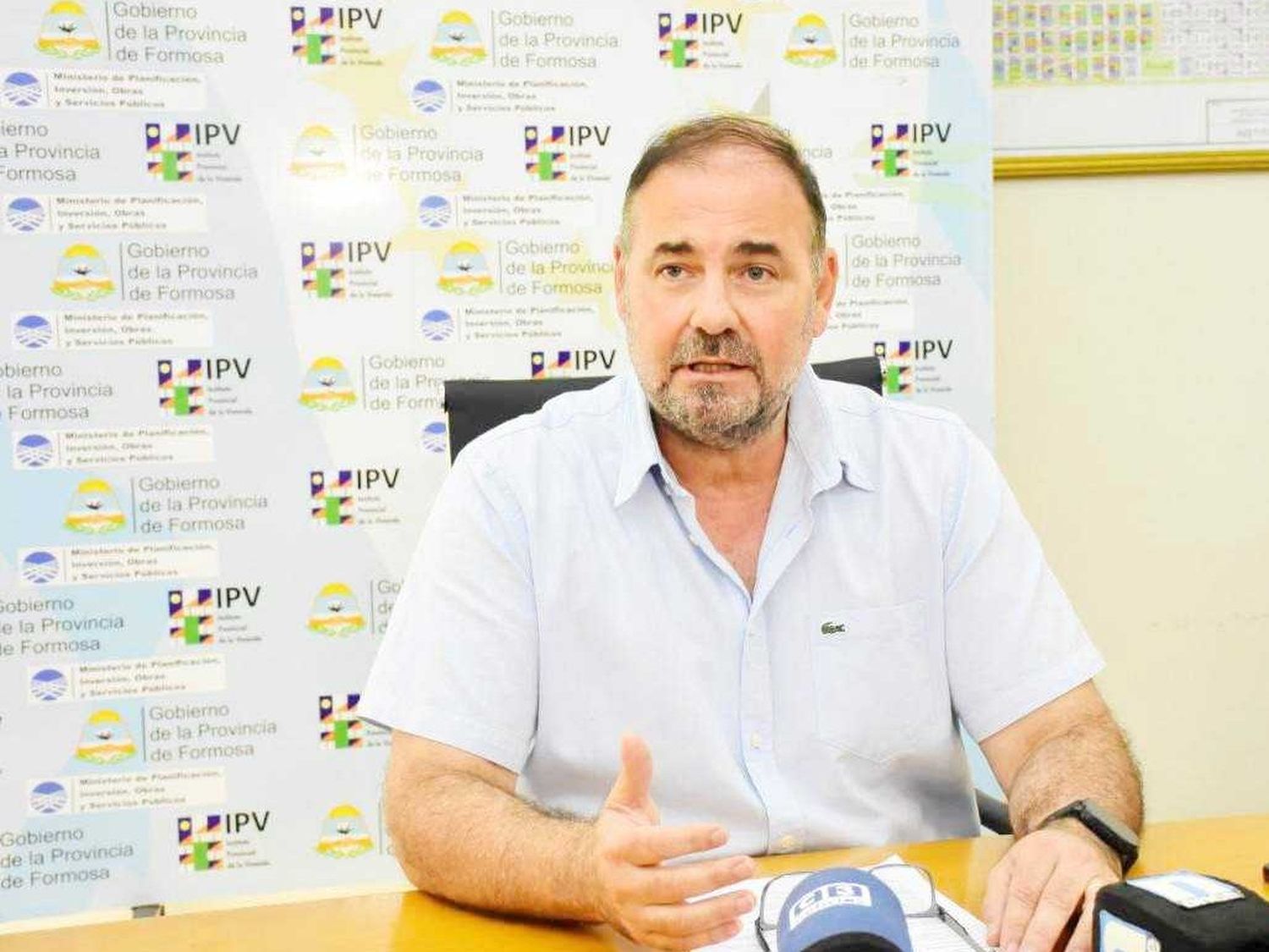 Ugelli reclamó transición ordenada que permita
a Formosa terminar cerca de 3 mil viviendas