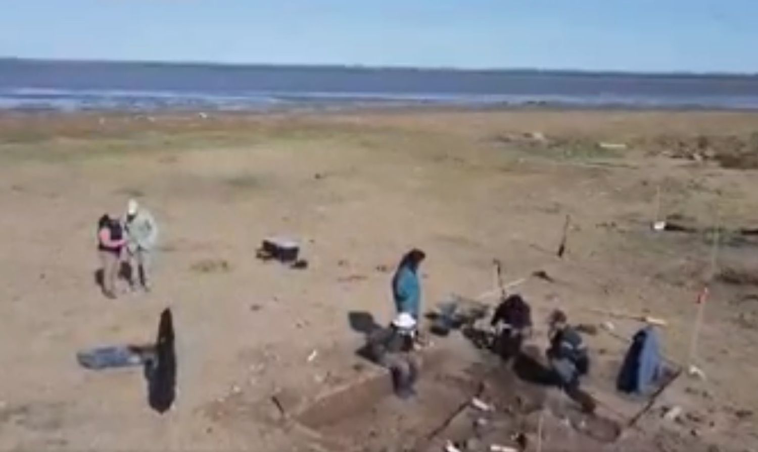 (Video) Melincué: sobrevuelo por lo que fuera la capilla del Fuerte en la época del Virreinato