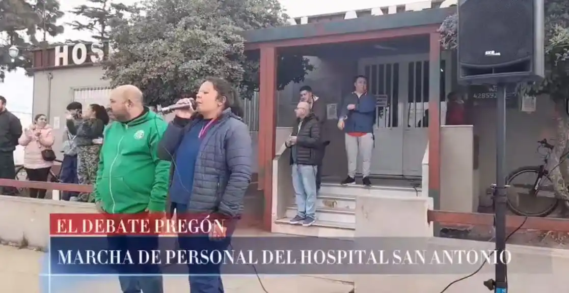 Marcha de personal arancelado y
monotributistas por mejoras