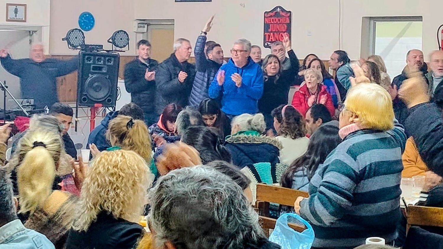 Acto del PJ en busca de la unidad