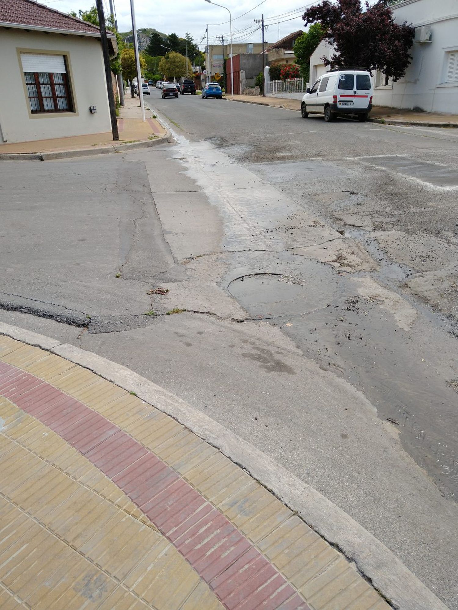 Calle resbaladiza