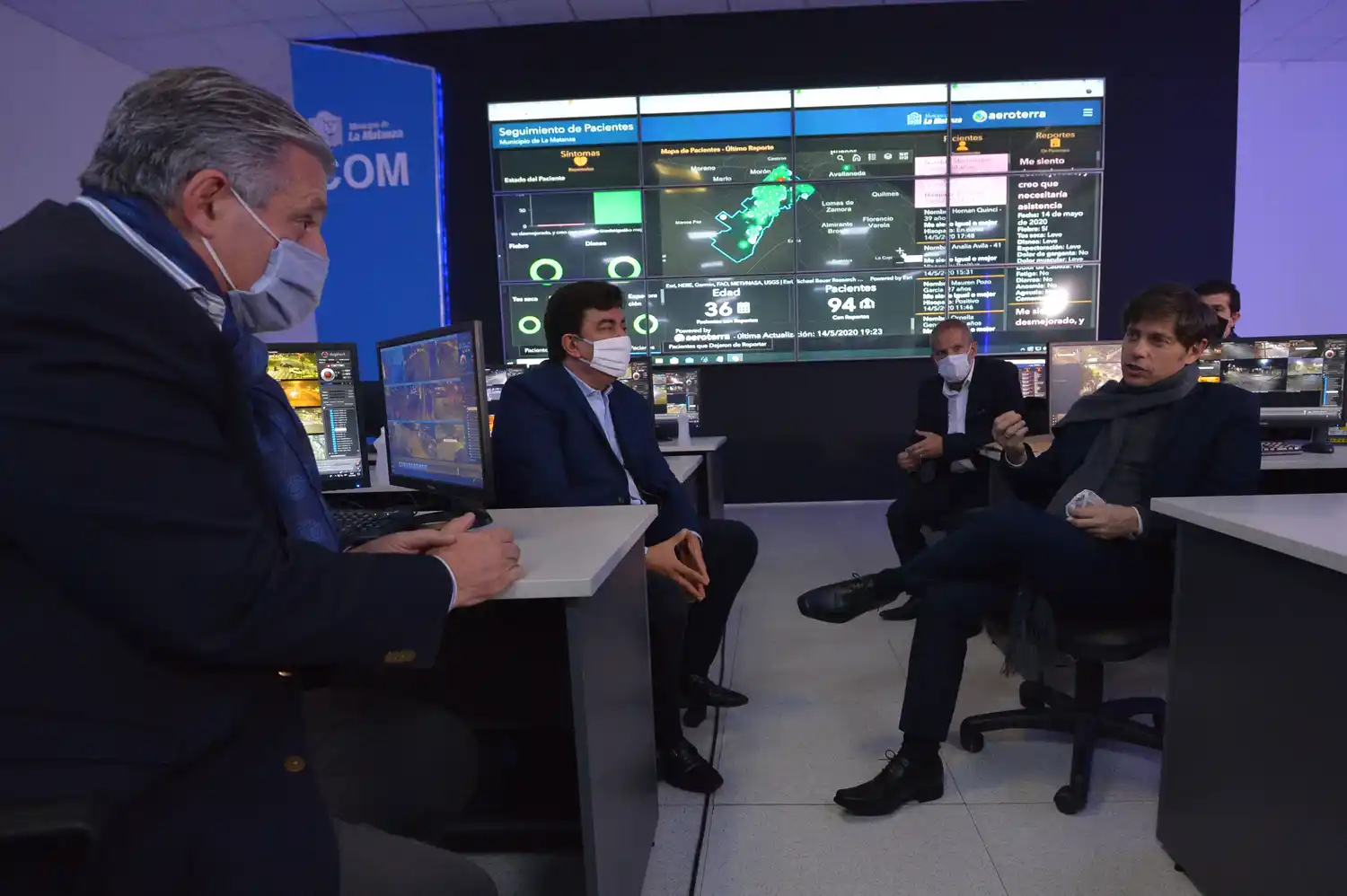 Kicillof: "Estamos recuperando el sistema de salud y actuando para que la propagación del virus sea más lenta"