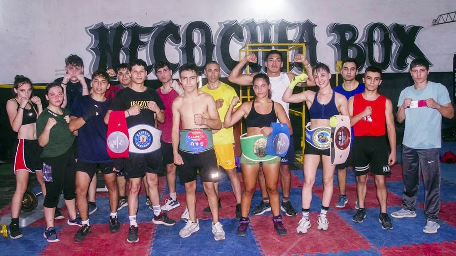 Expectativa. Para la velada de boxeo