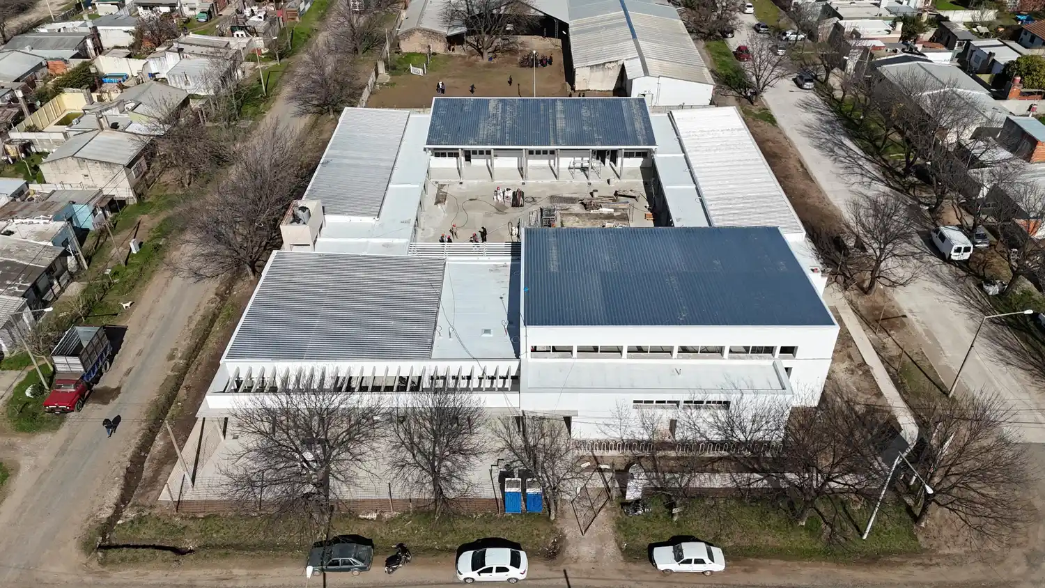 La obra avanza a paso firme.