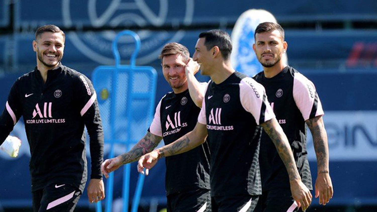 Messi y un entrenamiento con público en el PSG