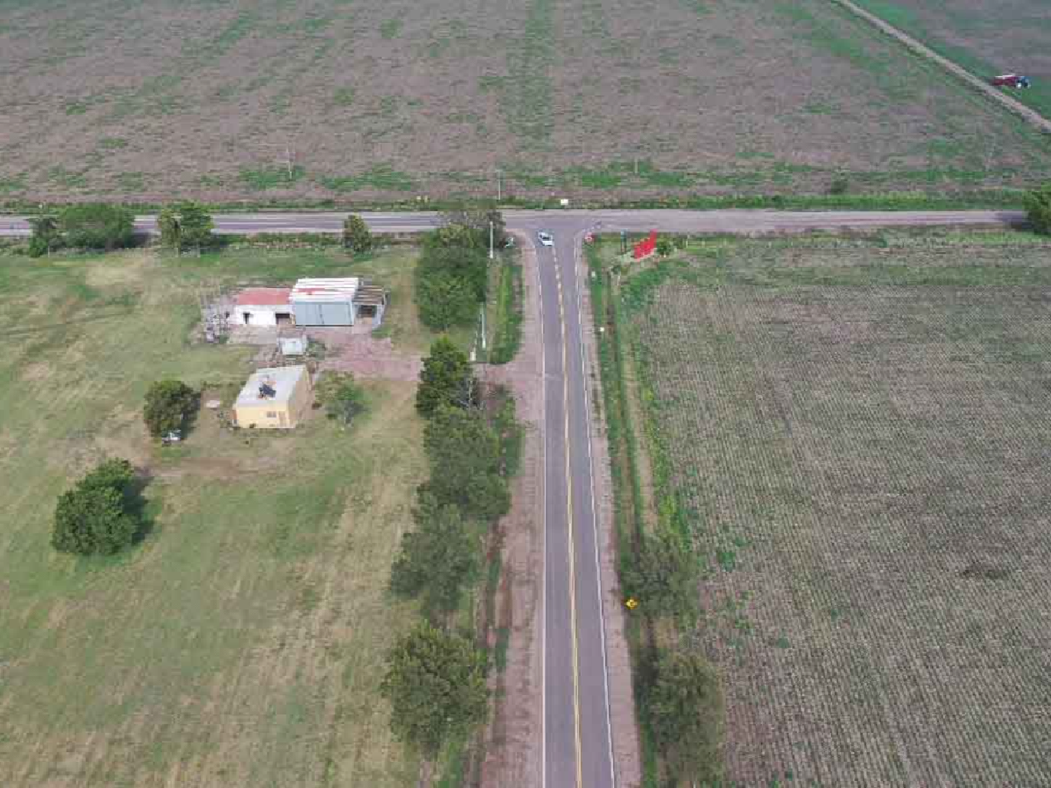 San Justo: Schiaretti habilitó 35 Km de pavimento en caminos productivos